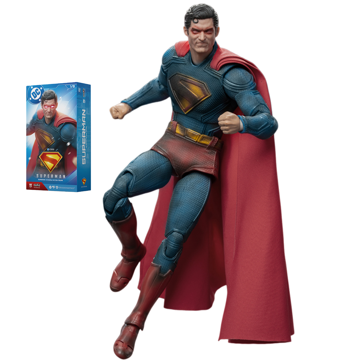 HiPlay Fondjoy DC Series DC1017B Battle-Damaged New Superman 1/9