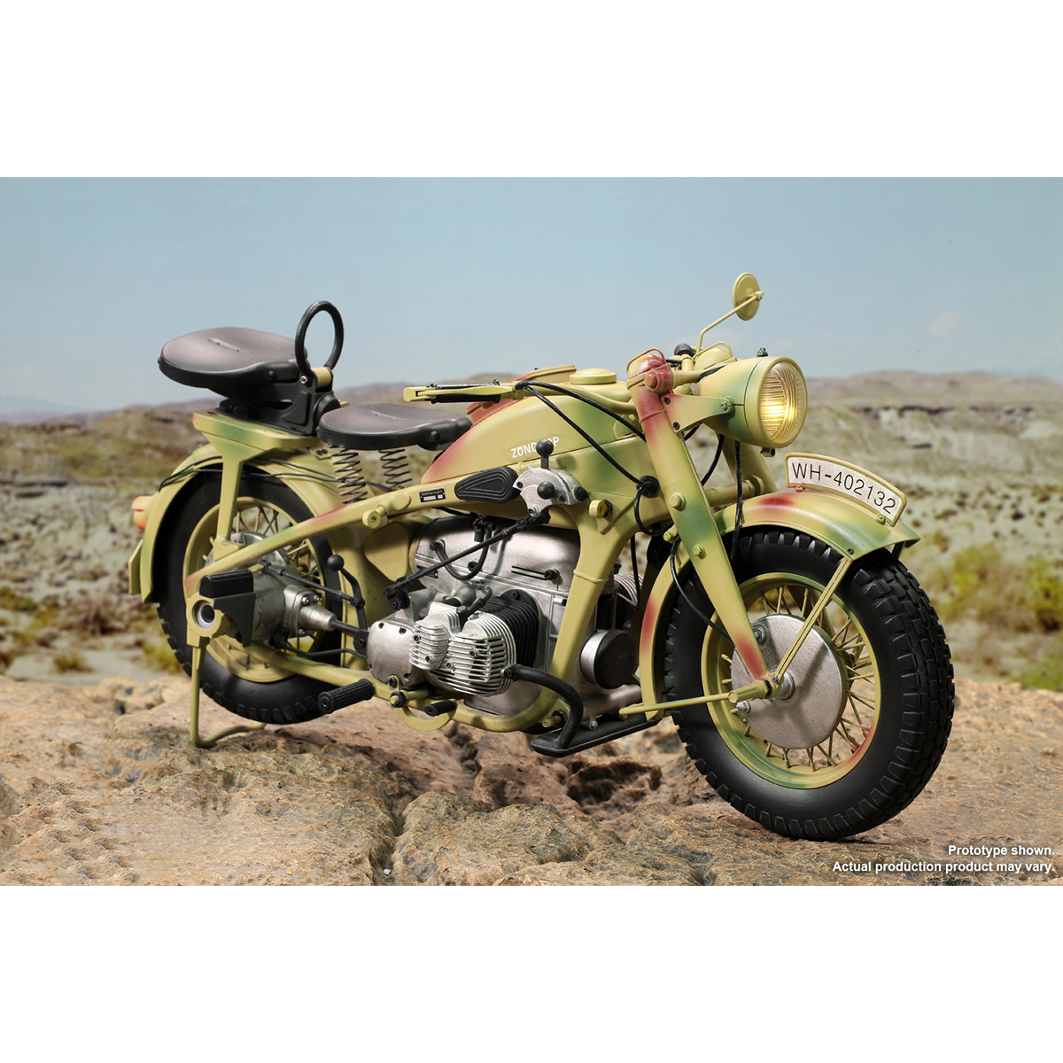 HiPlay DID 1/6 WWII German Zundapp Motorcycle with Sidecar for