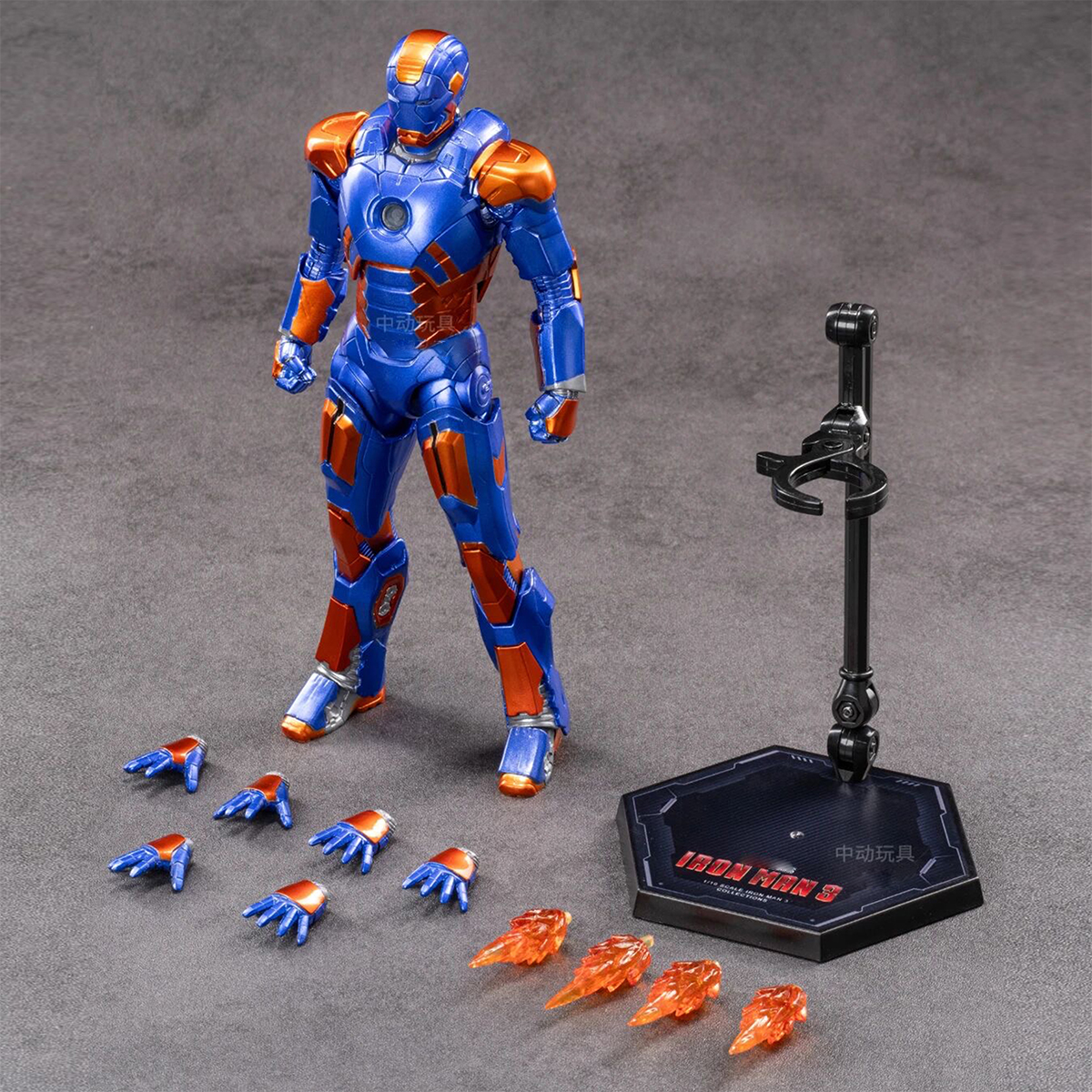 HIPLAY ZD Toys Iron Man MK27 1906-27 Non-Light-Up 1/10 Scale