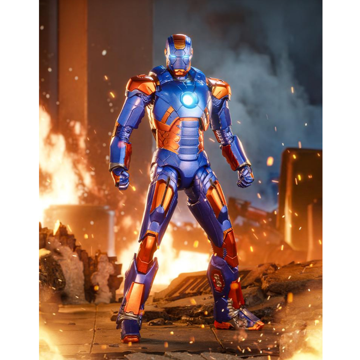 HIPLAY ZD Toys Iron Man MK27 1906-27 Non-Light-Up 1/10 Scale