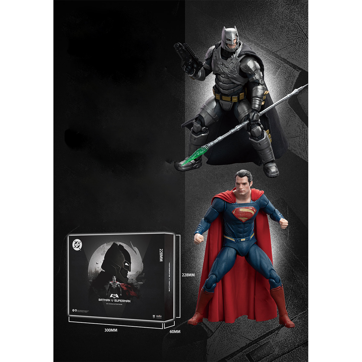 HIPLAY Fondjoy 1/9 DC Heros BVS Batman vs. Superman Deluxe Edition