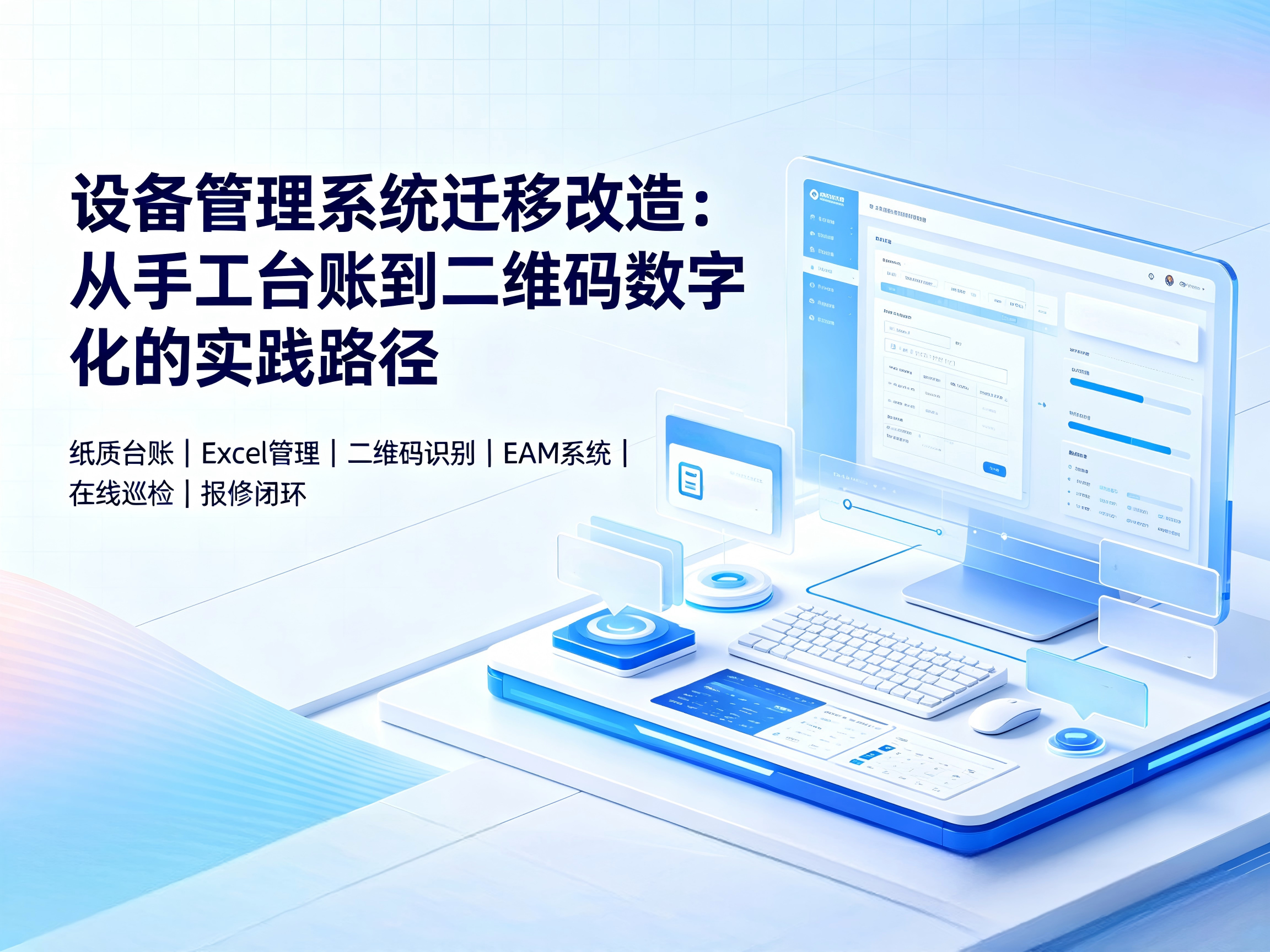 设备管理系统迁移改造：从手工台账到二维码数字化的实践路径