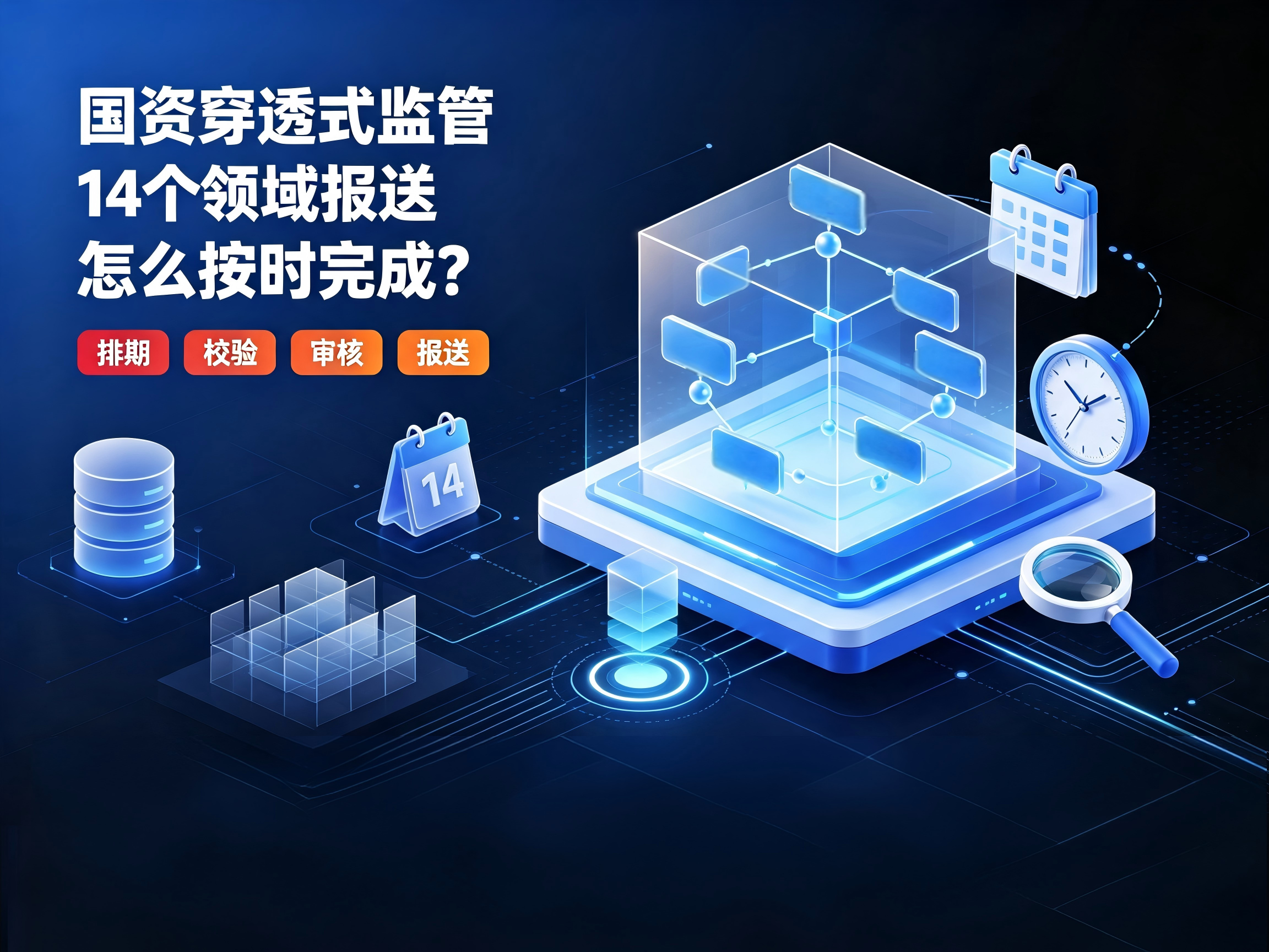 国资穿透式监管14个领域报送怎么按时完成？义务和时间节点全拆解